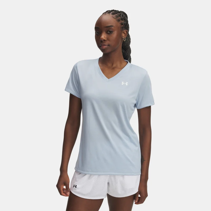 UNDER ARMOUR Women's UA Tech V-Neck T-Shirt